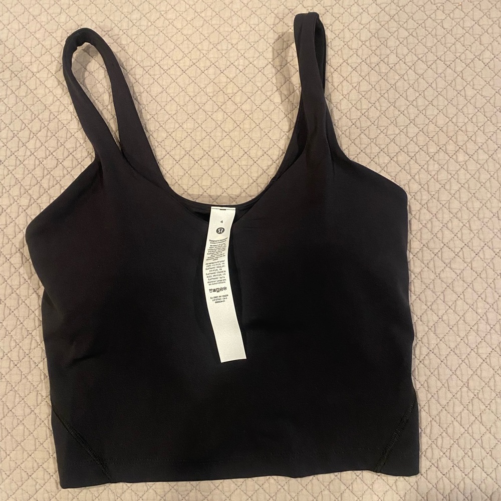 Lululemon Athletica Black Tank Top- Never been worn with tag
